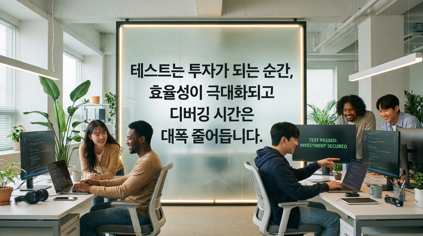 테스트는 투자입니다